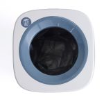 office recycling bin for general waste with grey circular aperture