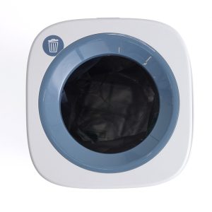 office recycling bin for general waste with grey circular aperture