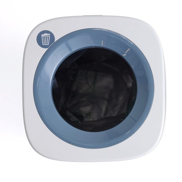 office recycling bin for general waste with grey circular aperture