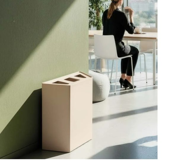 office recycling bins