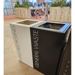 office recycling bin General Waste and Mixed Recycling in office