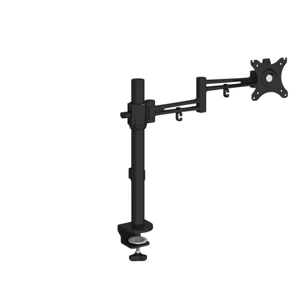 flat screen monitor arm black