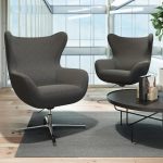 modern armchair grey for receptions