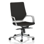 executive office chair in black fabric