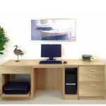 home office desk classic oak