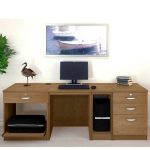 home office desk english oak