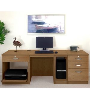home office desk english oak