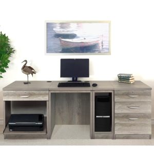 Home Office Desk Wellington Grey Nebraska