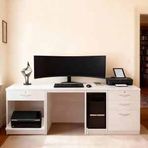 home office desk white
