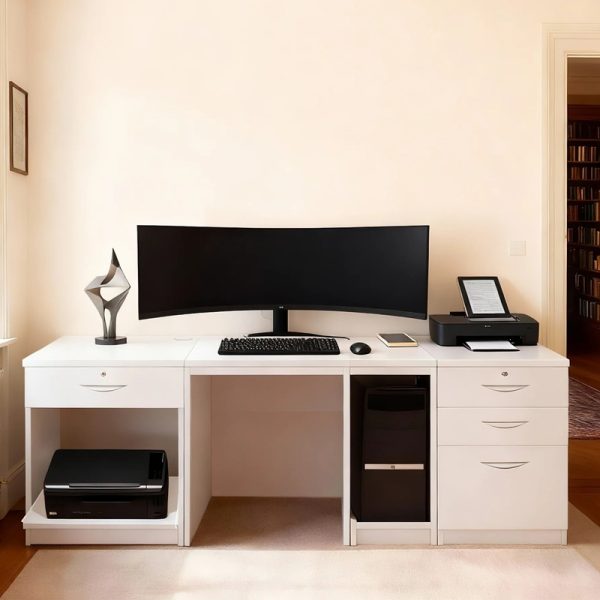home office desk white