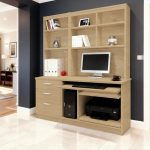 home office desk oak with storage