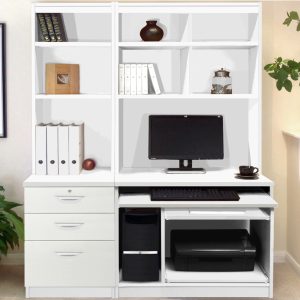 home office desk set white