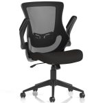 mesh back office chair black