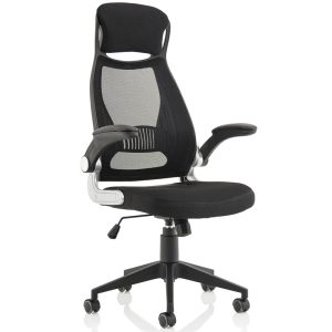mesh back executive office chair black