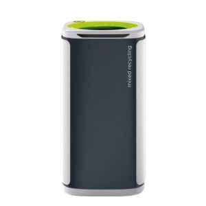 office recycling bin mixed recycling with green top for mixed recycling