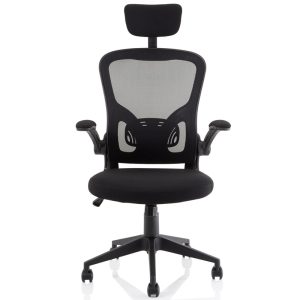 executive mesh chair front view