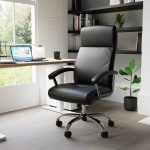 executive office chairs leather in home office