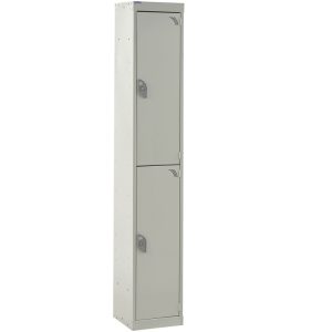 express locker with 2 doors in grey