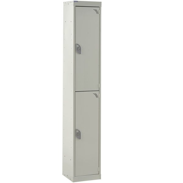 express locker with 2 doors in grey