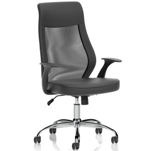 mesh back task operator chair.