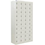 personal effect locker pigeon holes with 40 compartments and grey doors