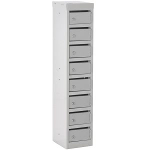 post box pigeon holes with 8 compartments in silver finish