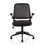 task operator mesh back chair front view