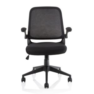 task operator mesh back chair front view