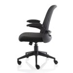 task operator mesh chair side view
