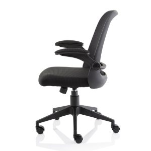 task operator mesh chair side view
