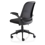 task operator mesh back chair back view