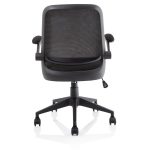 task operator mesh back chair back view