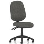 budget task operator chair in charcoal fabric