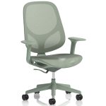 mesh office chair green with green base