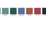 acoustic screen colour chart