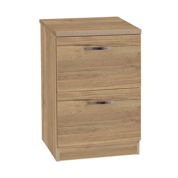 2 drawer filing cabinet natural halifax oak