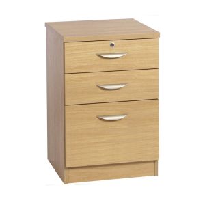 3 drawer unit filing cabinet classic oak