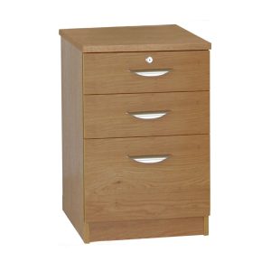 3 drawer unit filing cabinet english oak