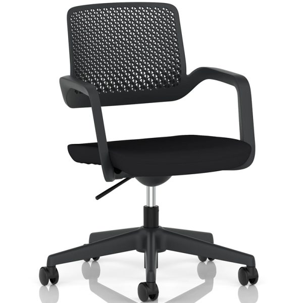 contemporary task operator chair black
