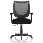 mesh office chair front view