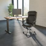 office heavy duty chair in office in front of office desk