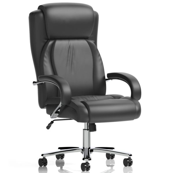 office heavy duty chair black pu