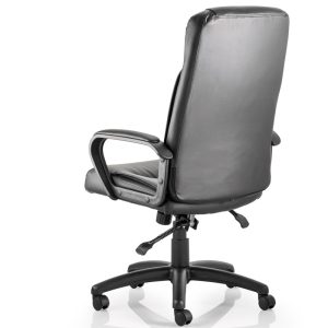 executive office chair black leather