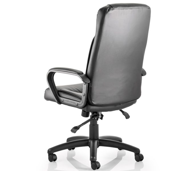 executive office chair black leather