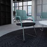 cantilever training chair in office