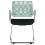 cantilever training chair green