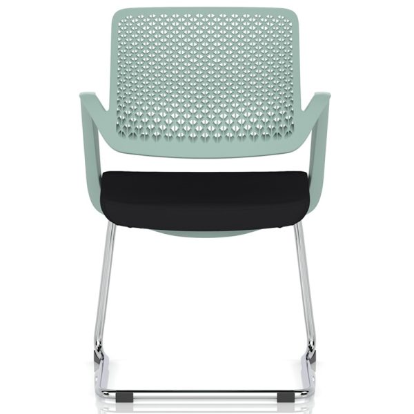 cantilever training chair green