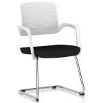 cantilever training chair white