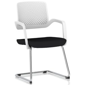 cantilever training chair white