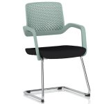 cantilever training chair green